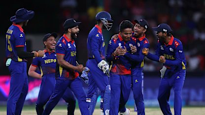 ICC's tweet card. Nepal will go head-to-head with the Caribbean side in UAE in late September.