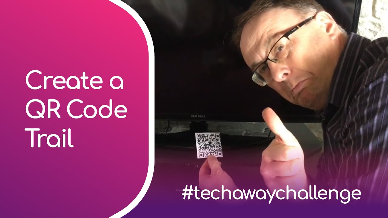 Innov__Services's tweet card. #techawaychallenge QR Code Trail