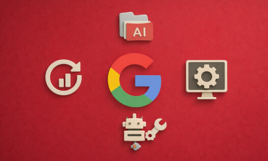 gentedeseo's tweet card. Google's December 2025 core update drives traffic drops as AI Overviews decline to 16% of queries and critical indexing delays are resolved.