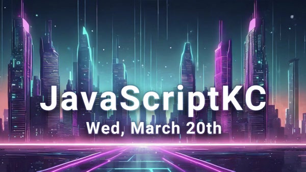 JavaScriptKC's tweet card. JavaScriptKC is back on March 20th. Our topics for the month are below. **Location** Retail Success 11230 College Blvd Overland Park, KS 66210 **Schedule** 5:30pm - 6:00p
