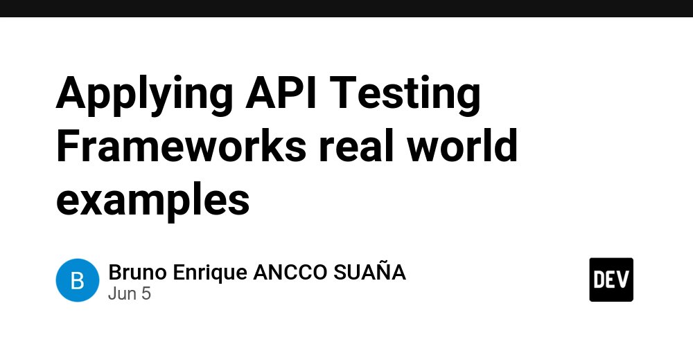 prod42net's tweet card. API testing is essential for ensuring the reliability and performance of web services. Various...