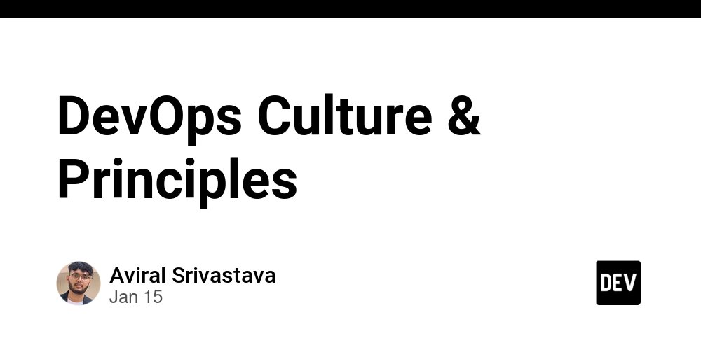 prod42net's tweet card. DevOps Culture & Principles Introduction: DevOps is a set of practices, tools, and a...