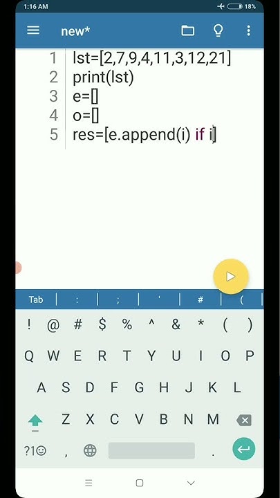 coding_computer's tweet card. How to Split List into Even and Odd Numbers using List Comprehension...