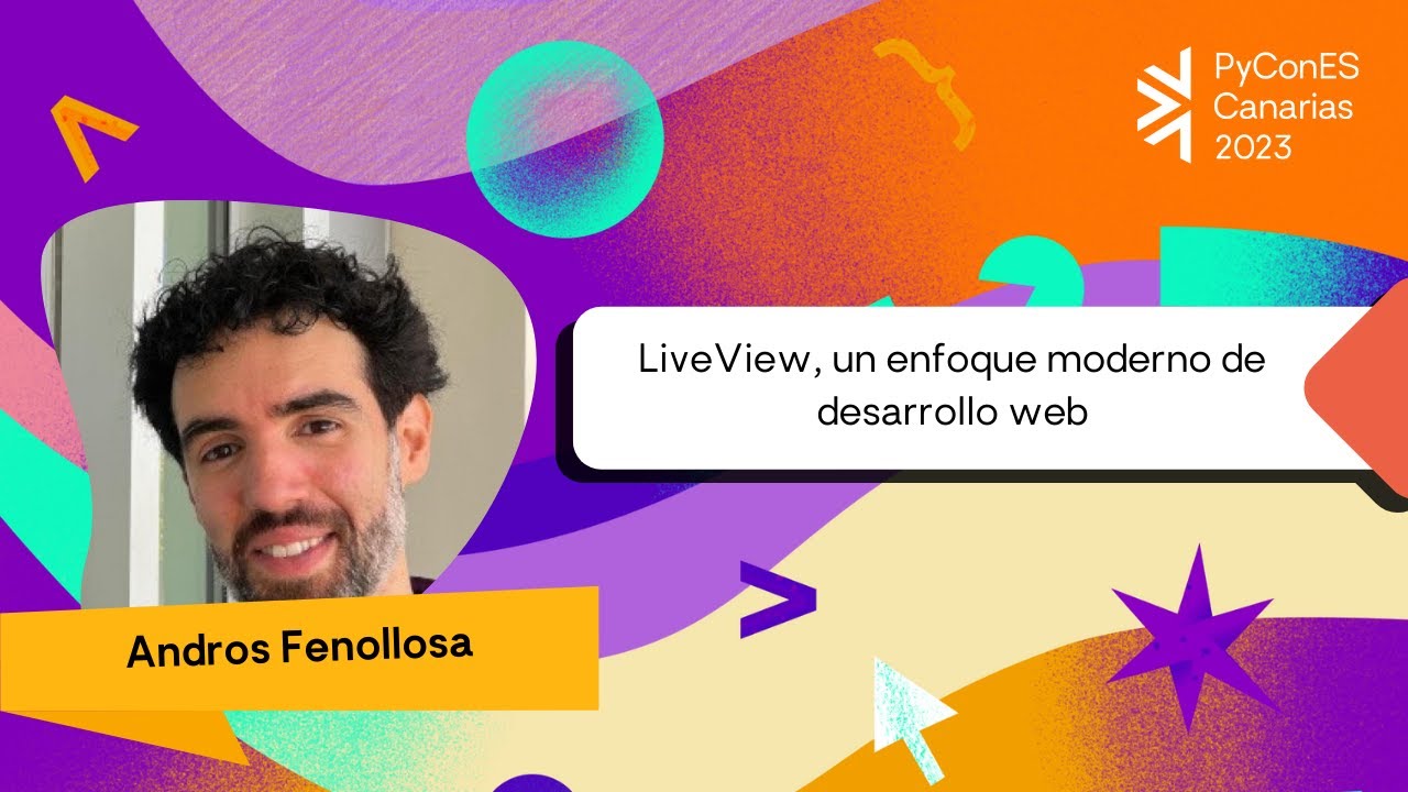 PyConES's tweet card. Andros Fenollosa - LiveView, un enfoque moderno de desarrollo Web