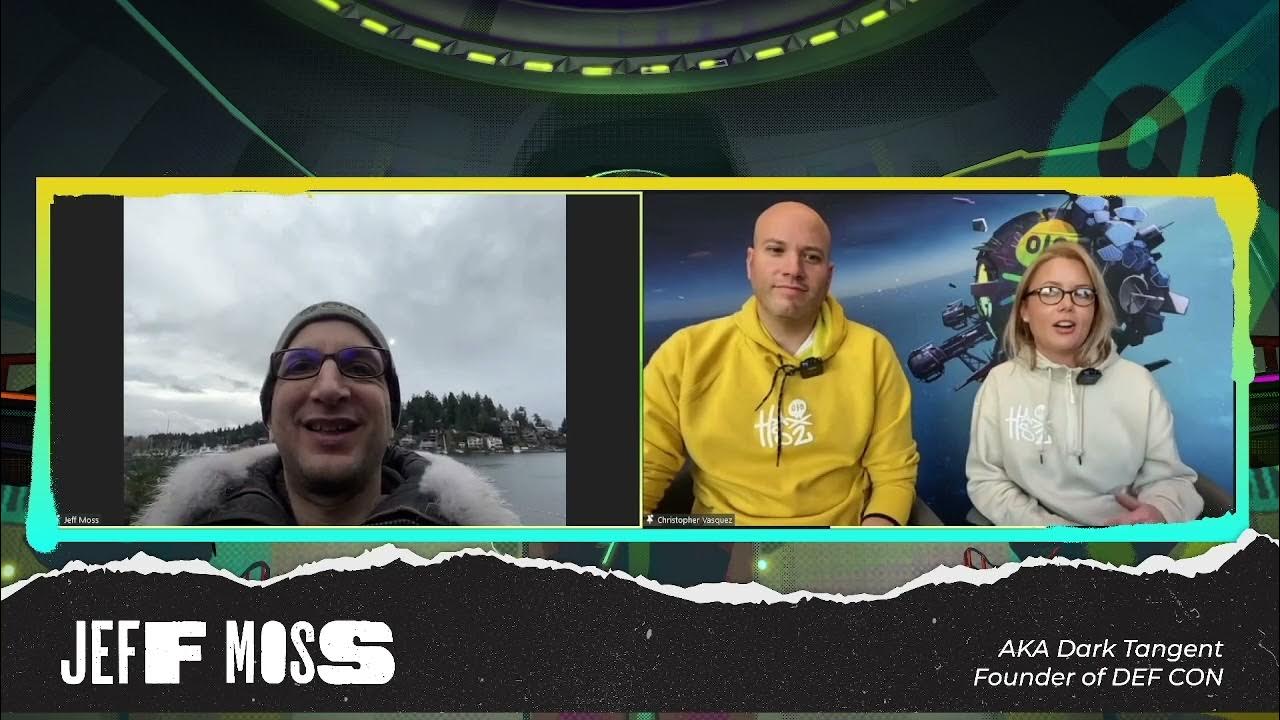 hack_a_sat's tweet card. HAS2 Finals: Jeff Moss interview