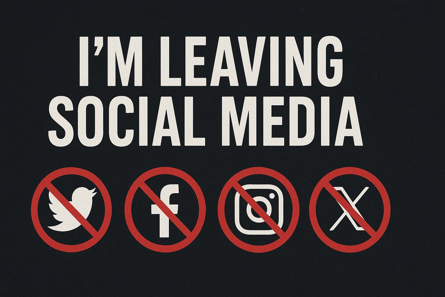 ProCoderShow's tweet card. Are you wasting your time each and every day, spending hours scrolling through social media? I am. And I'm done with it. Here's why I'm leaving social media for good and how you can still stay in...