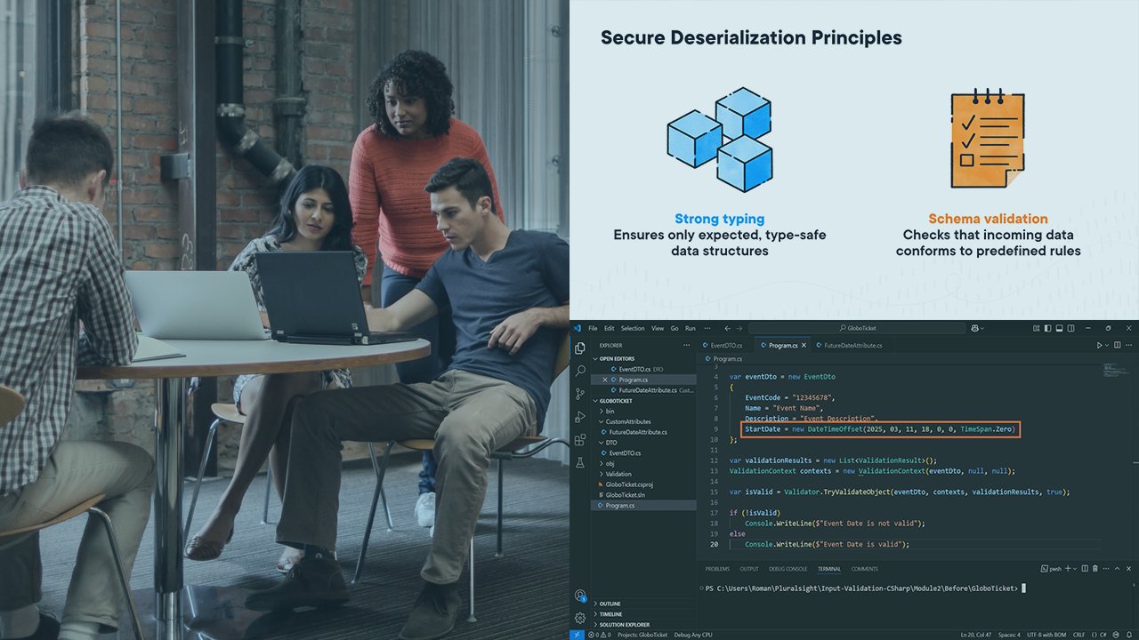 securecodeninja's tweet card. User Input Validation for C# Applications