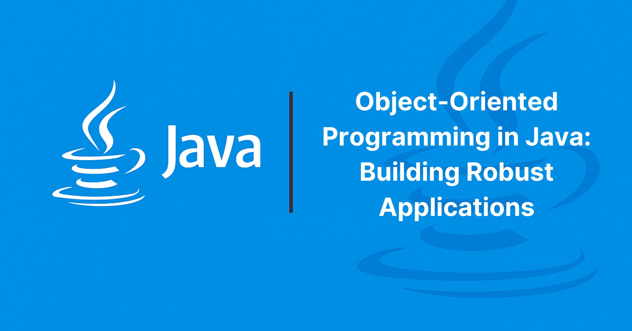 nkamphoa's tweet card. Master Object-Oriented Programming in Java. Craft robust and efficient applications with essential OOP principles. #JavaDevelopment