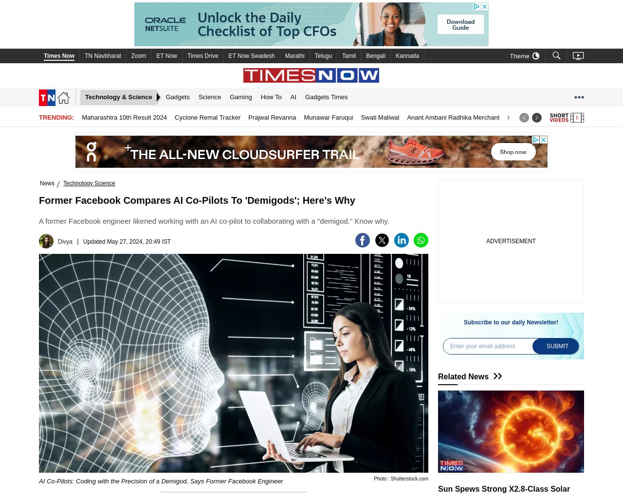 managetech_inc's tweet card. 元Facebookエンジニアが述べるように、AI共同パイロット：半神の精度でコーディング ガーナの交通事故で、