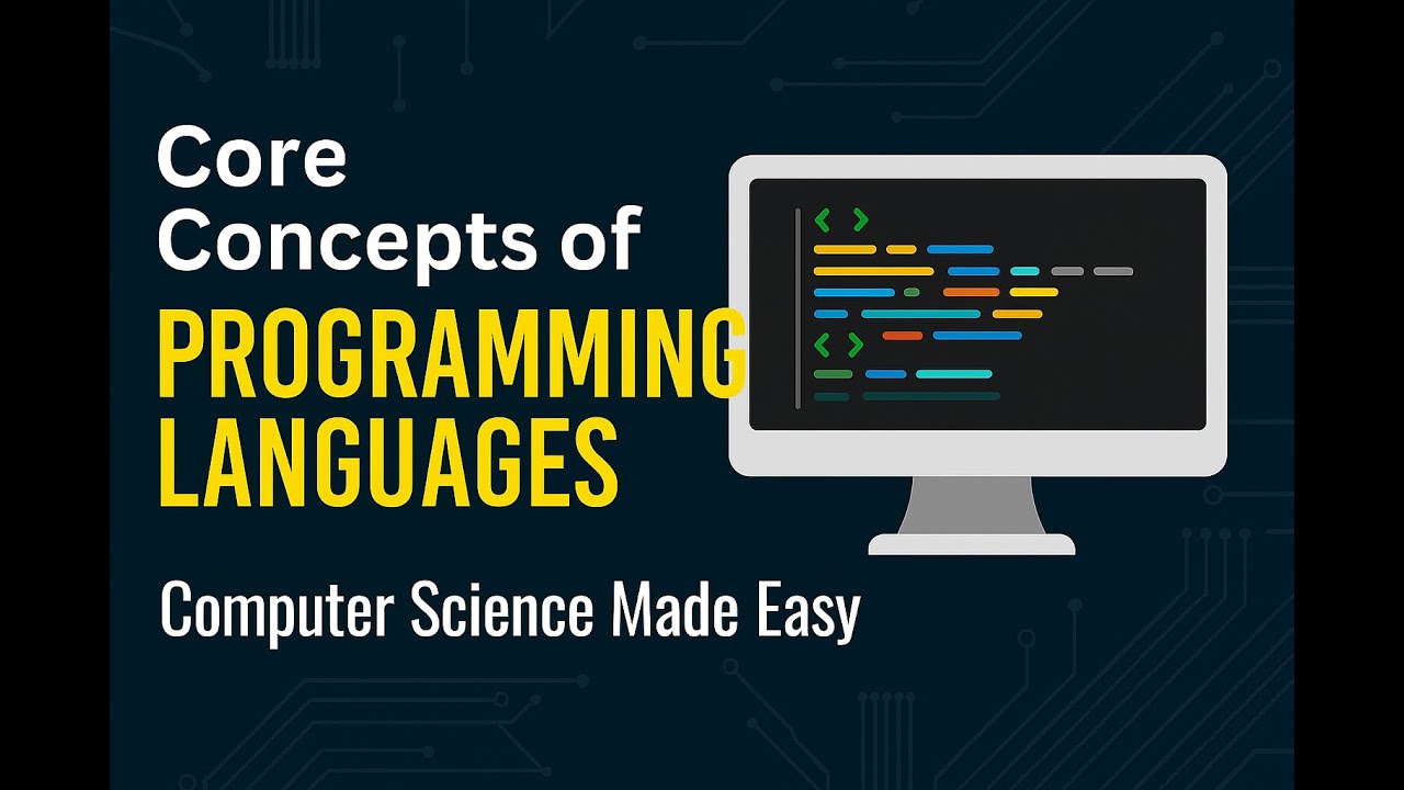 CSMadeEasy's tweet card. Common Features of All Programming Languages