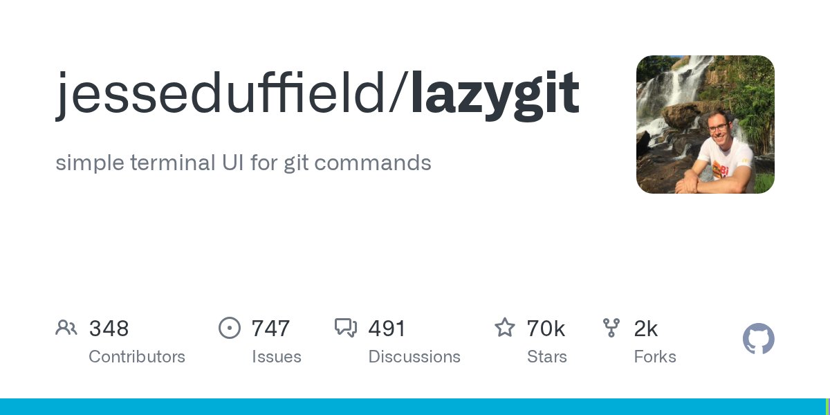 github_trends's tweet card. simple terminal UI for git commands. Contribute to jesseduffield/lazygit development by creating an account on GitHub.
