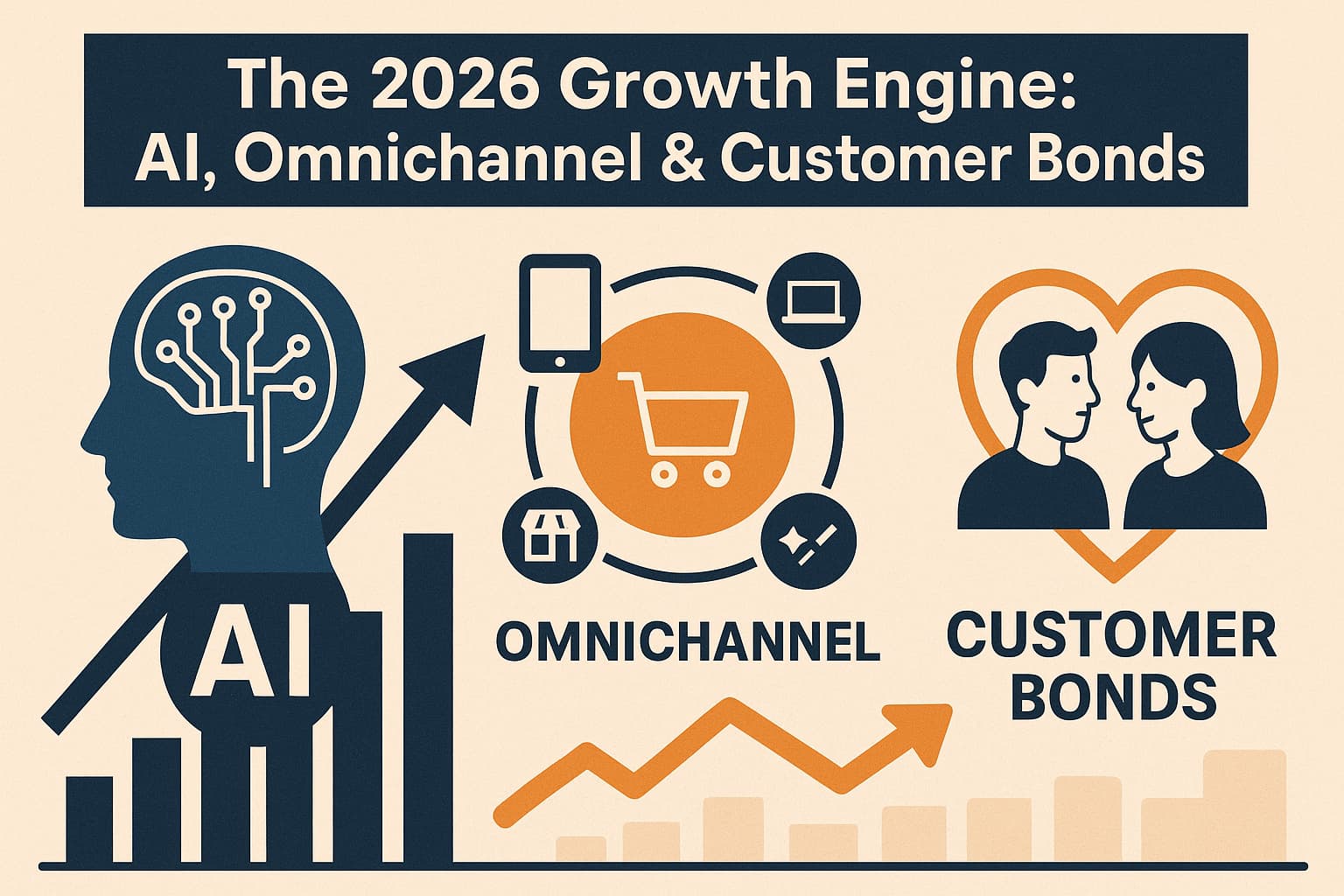 Megrisoft's tweet card. Future-proof your brand! Discover the 2026 Marketing Playbook for sustainable growth: master AI, diversify channels, and build real customer bonds. Read the guide!