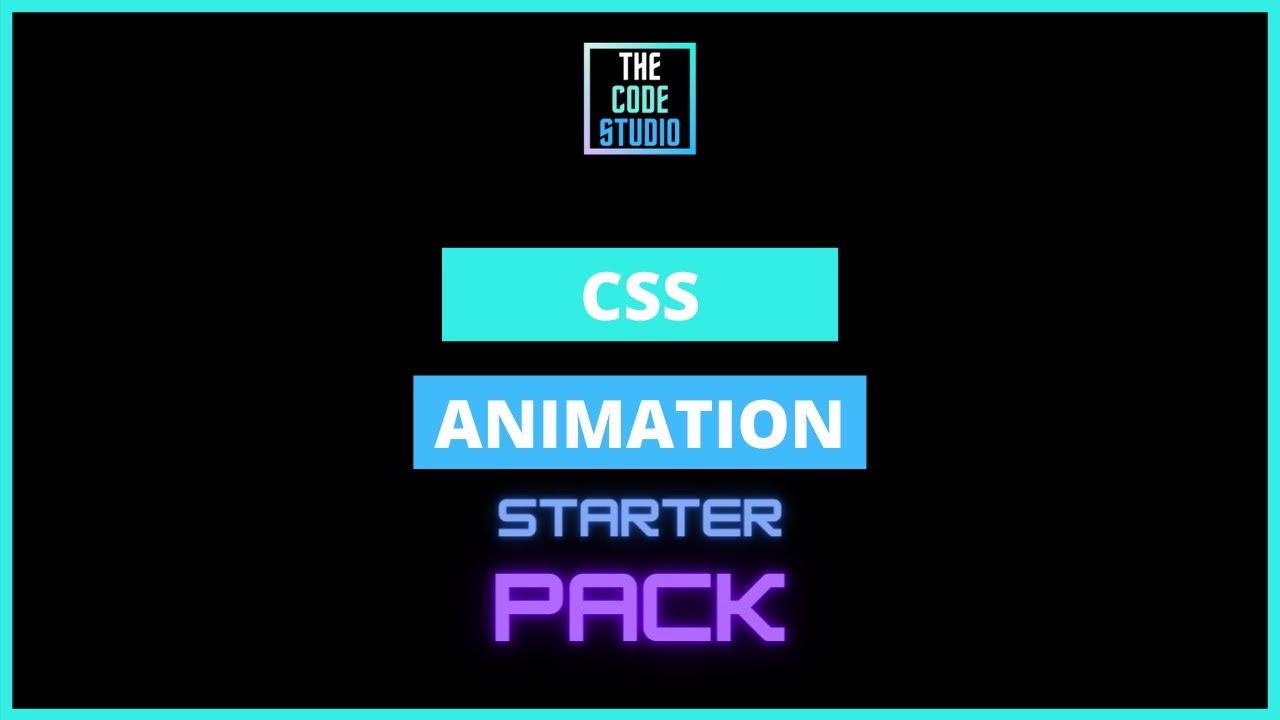 thecodestudio2's tweet card. CSS animation starter pack