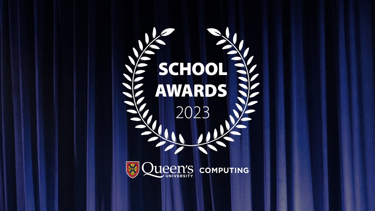 QueensComputing's tweet card. School of Computing Awards 2023