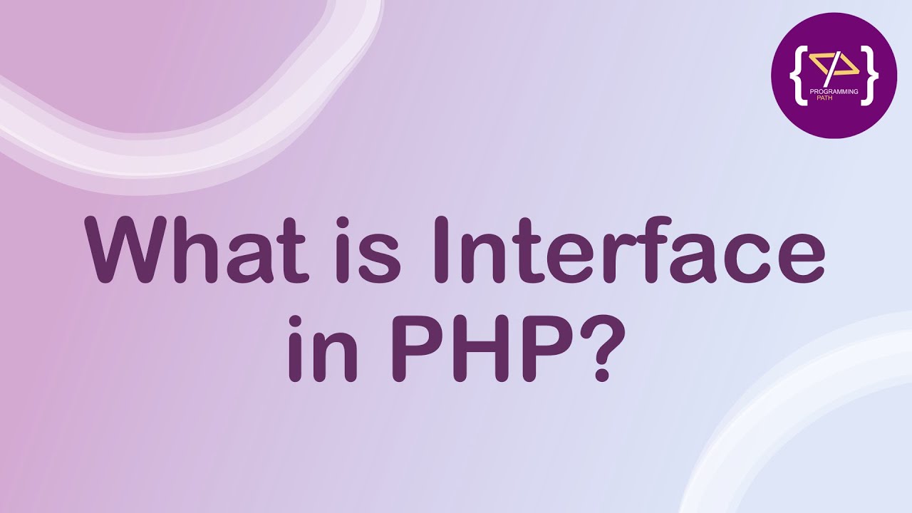 programingpath's tweet card. Interface in PHP | Interface in PHP in Hindi | OOP in PHP | PHP में...