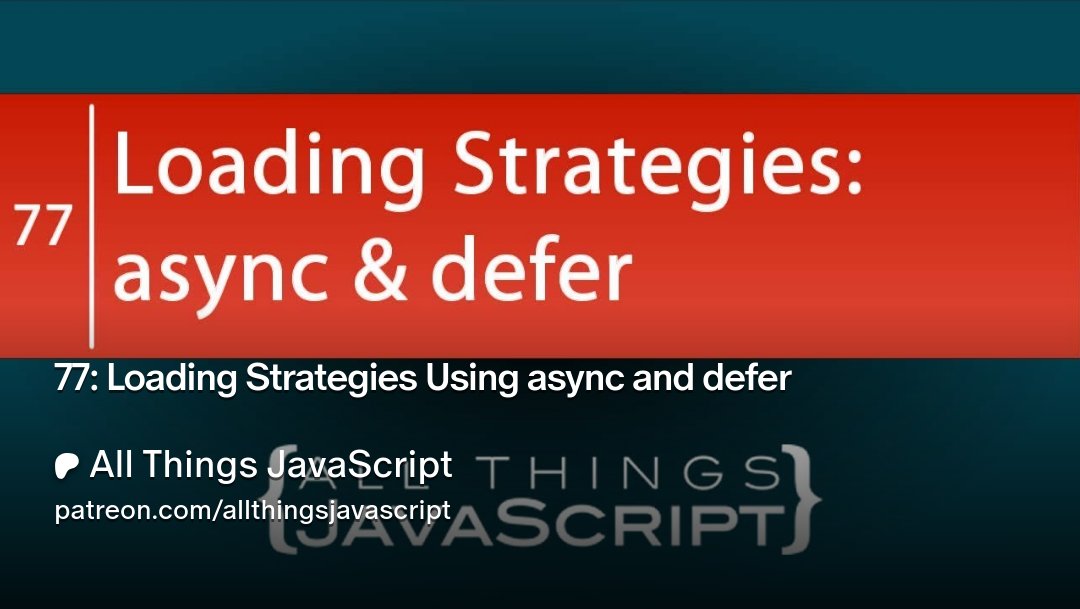 JavaScriptThing's tweet card. Get more from All Things JavaScript on Patreon