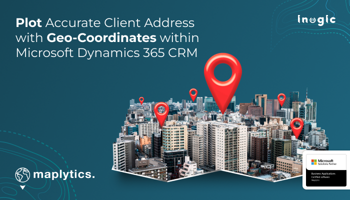 Maplytics's tweet card. Find geocode data from address attributes in MS Dynamics 365 CRM using Bing Maps. Automatic & Bulk geocoding for accounts, leads, contacts, or custom entities in CRM