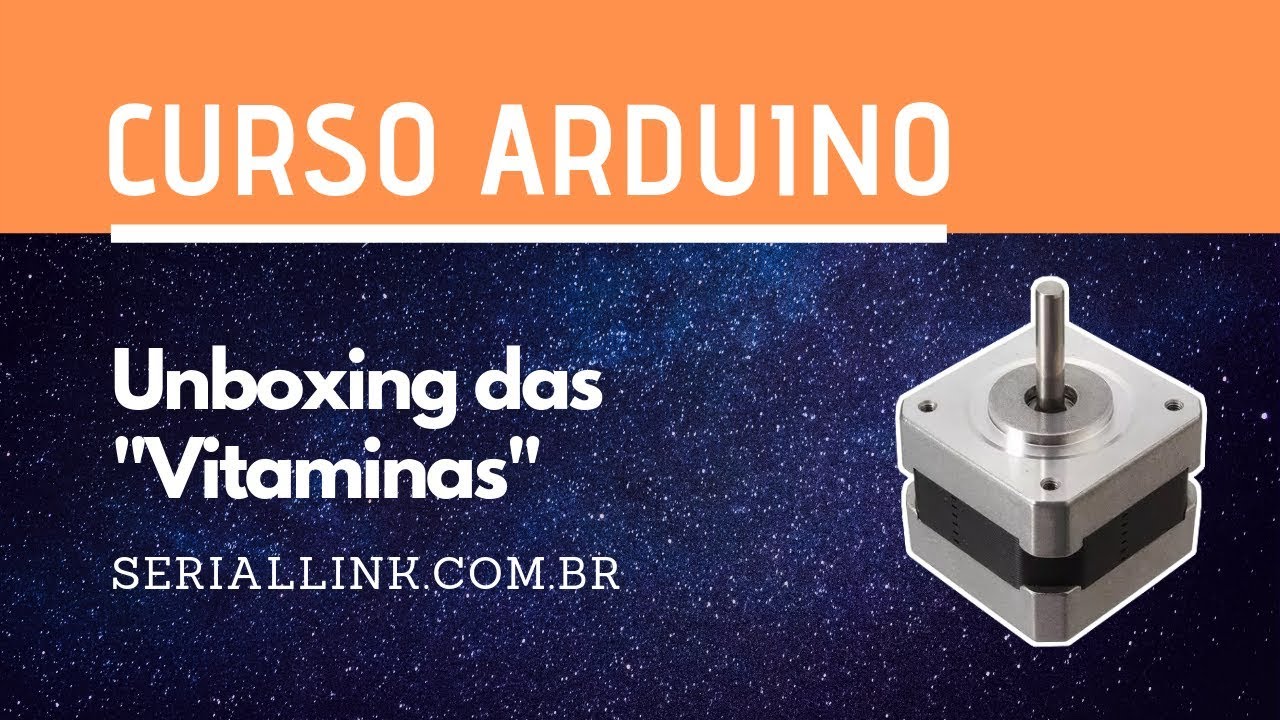 cursoarduino's tweet card. Unboxing das Vitaminas da Prusa Mendel IT2 | Curso Arduino