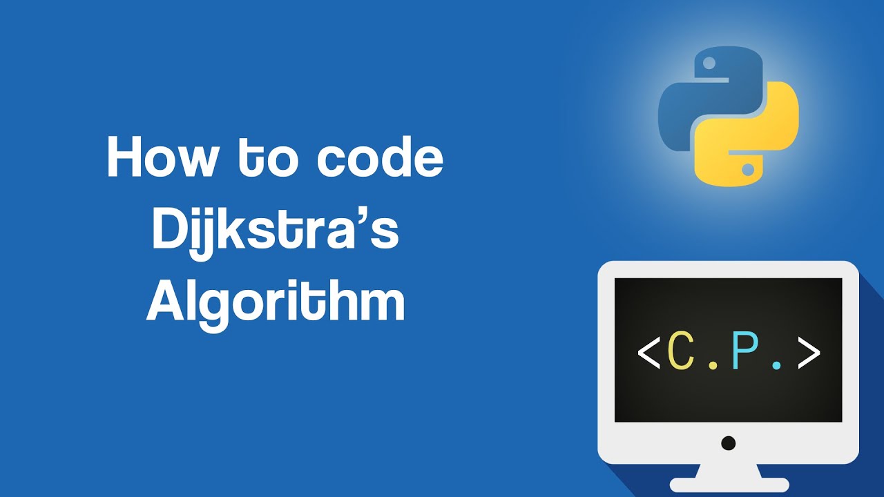 CodingPers_Bot's tweet card. Dijkstra's Algorithm - Dynamic Programming Algorithms in Python (Part...