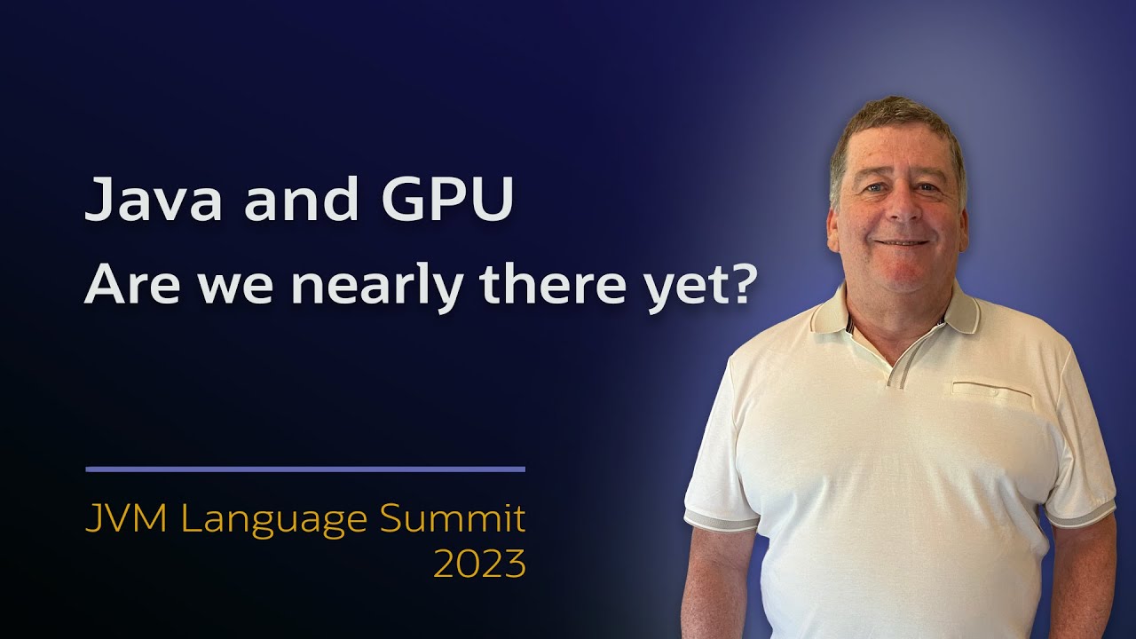 jjenkov's tweet card. Java and GPU … are we nearly there yet? #JVMLS