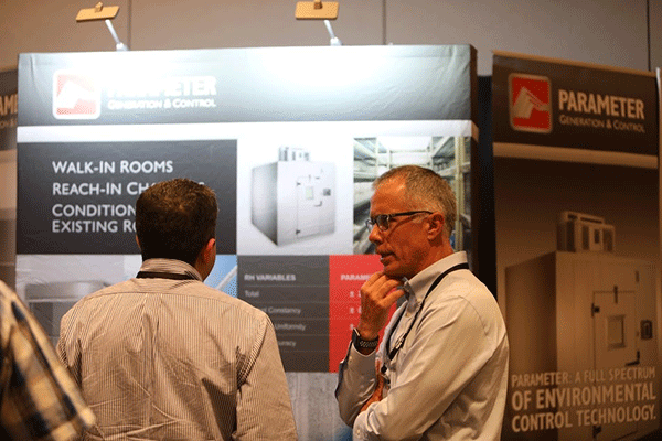 ControlHumidity's tweet card. Parameter specializes in humidity control and conditioning systems, adhering to TAPPI standards for product storage and box testing.