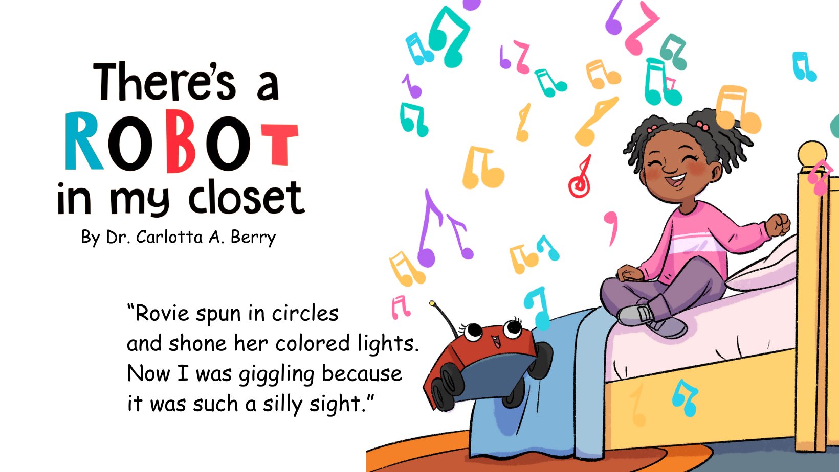 DrCABerry's tweet card. Diverse STEM children's books and Black STEM romance books.