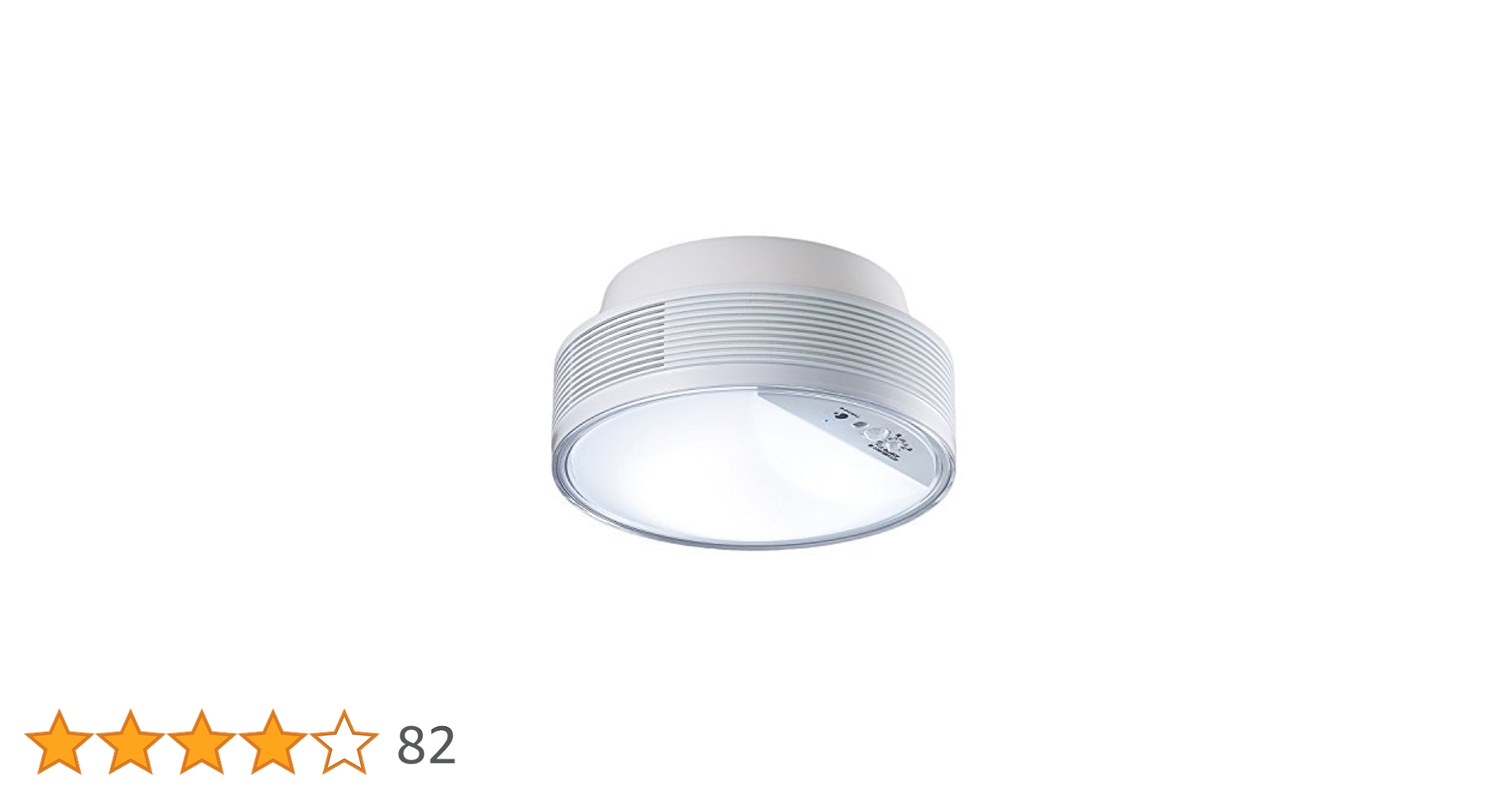 TryPython's tweet card. シーリングにナノイー発生機を搭載 気になるニオイを脱臭 ひとセンサー内蔵で人の動きを感知 自動でON/OFF