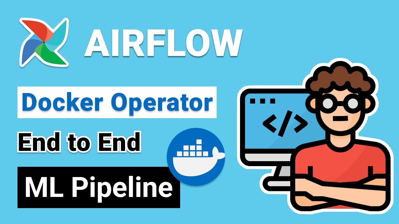 Coder2j's tweet card. Airflow Tutorial: End-to-End Machine Learning Pipeline with Docker...