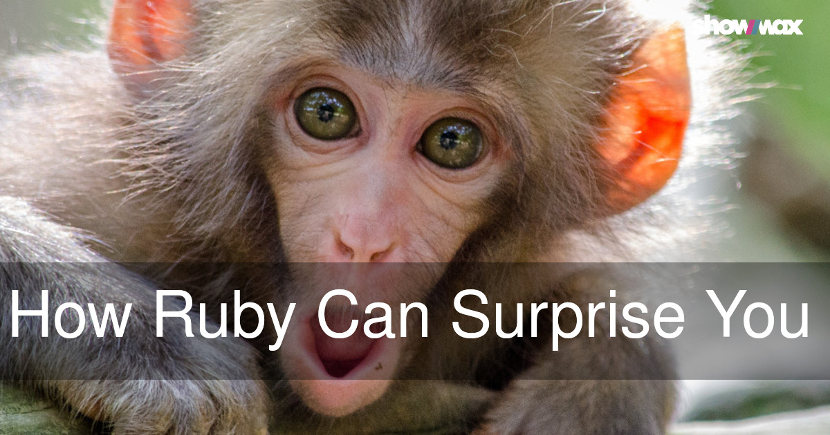 RubyOnRailsBa's tweet card. In the Showmax Backend team, Ruby is our preferred language. So, when we interview people for jobs and they say they know Ruby, we tend to chat ...