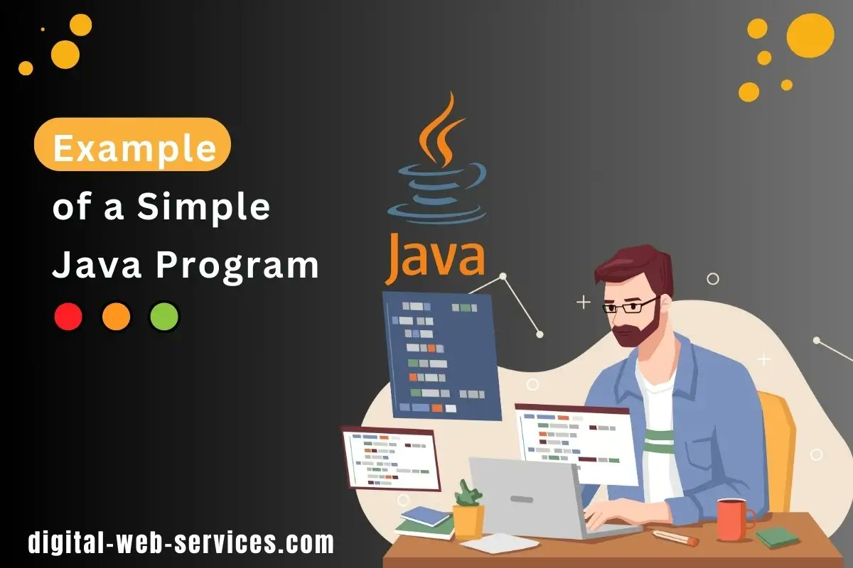 digitalwebservs's tweet card. know the Example of a Simple Java Program with an understanding of the structure, common errors, and how to fix them.