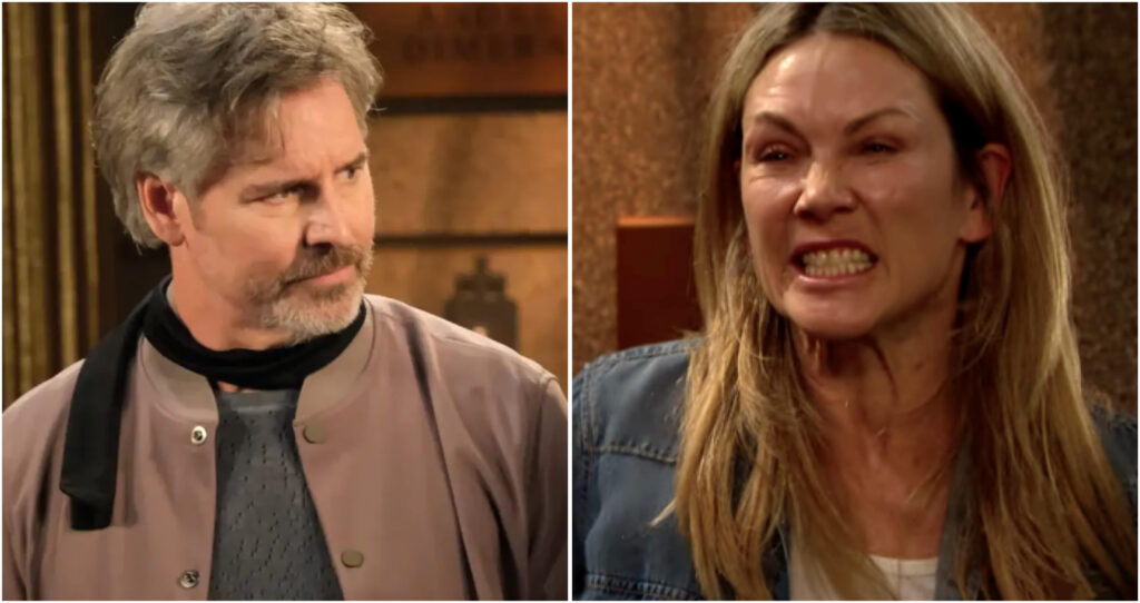 Kristen DiMera walked into that hospital room thinking she could smooth  things over with her long-lost brother Peter Blake. She was WRONG. Peter  looked at her with pure fury and screamed "Get