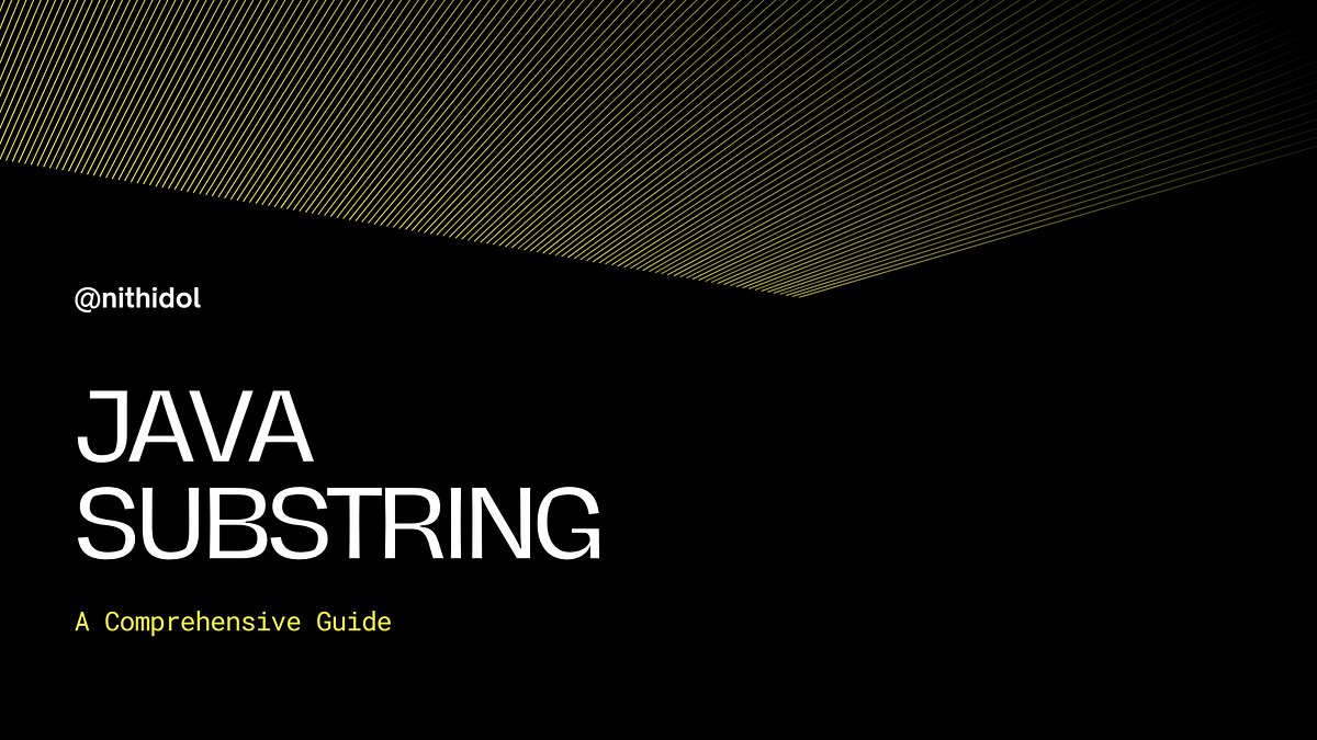 ThisIsNithidol's tweet card. Java is one of the most widely used programming languages, known for its versatility and robustness. One of its fundamental features is…