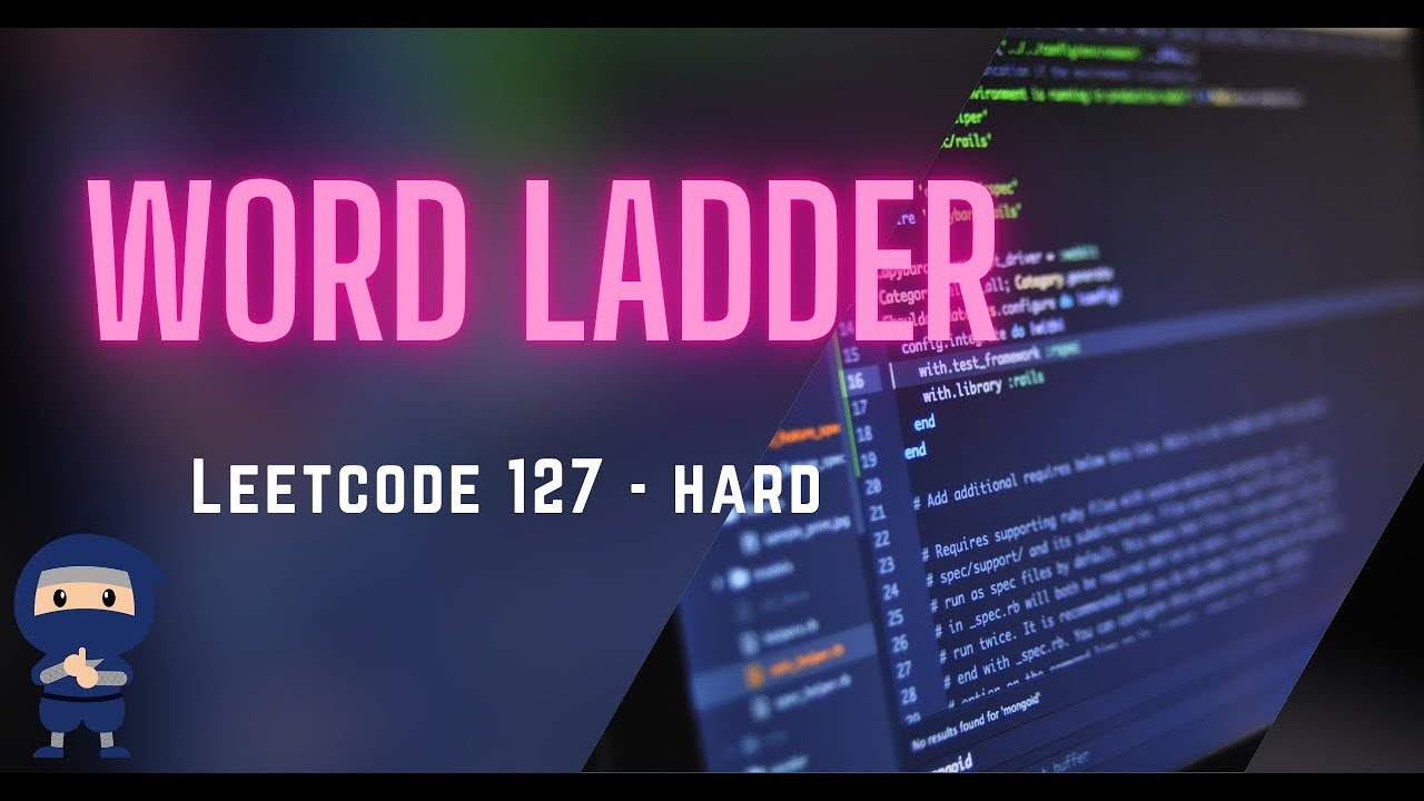 CodingNinjaAZ's tweet card. Word Ladder - LeetCode 127: This One Trick Makes It Lightning Fast ⚡