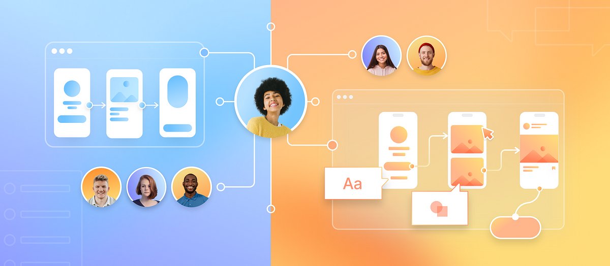 overflowapp's tweet card. Get away with less when presenting design work.