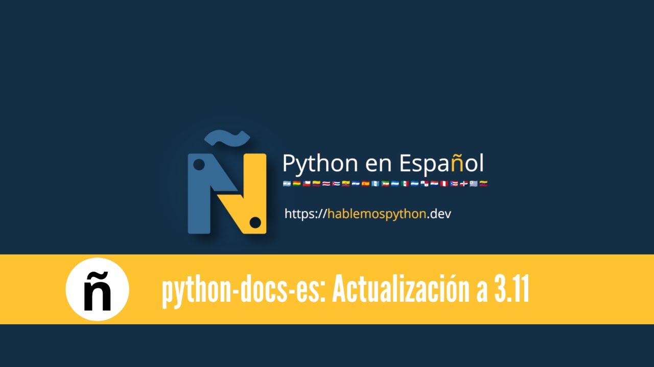 cmaureir's tweet card. Python Docs ES - Actualización a 3.11