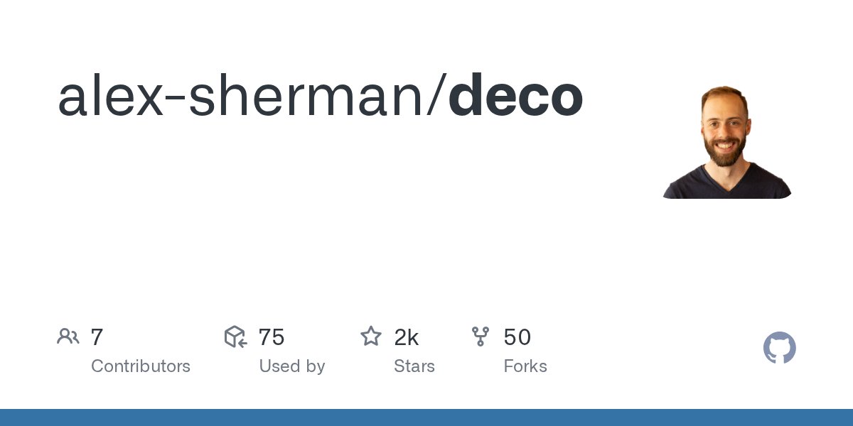 Python4Jobs's tweet card. Contribute to alex-sherman/deco development by creating an account on GitHub.