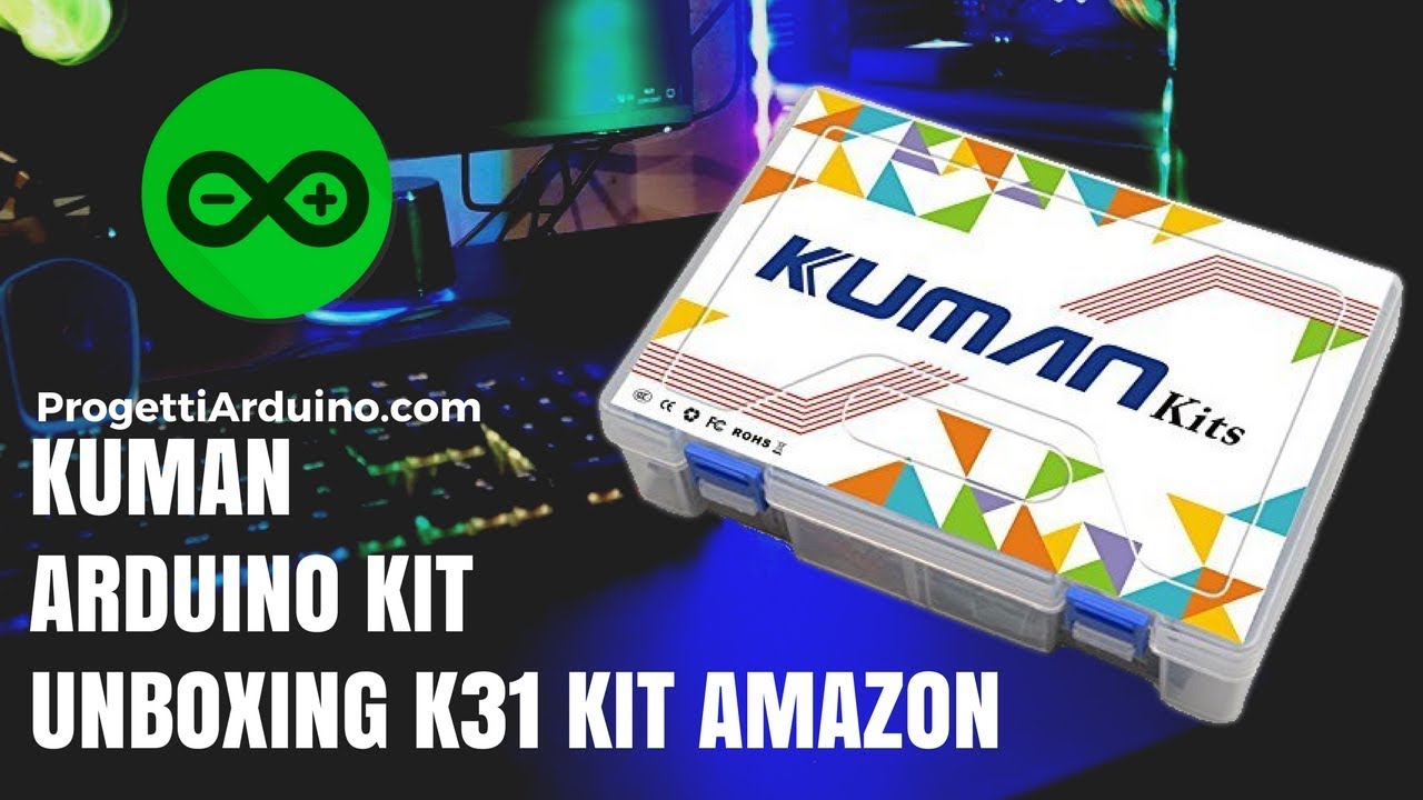 ProgettiArduino's tweet card. UNBOXING KUMAN ARDUINO STARTER KIT K31