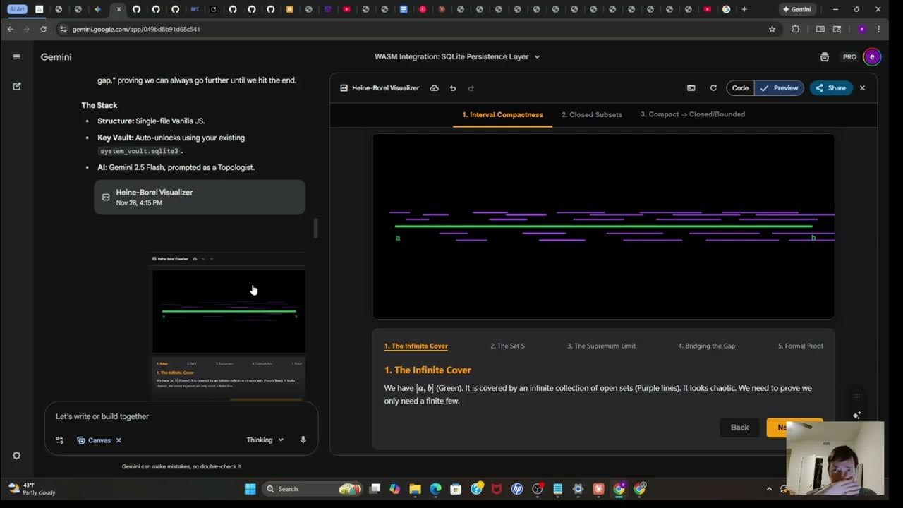 pnattmbtc_'s tweet card. Gemini does Math! Monotone Convergence Theorem