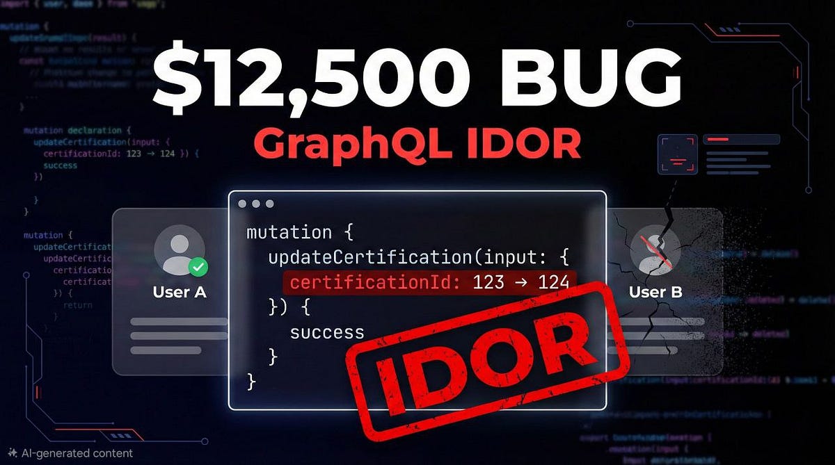 n3dir_'s tweet card. How a Simple GraphQL ID Change Allowed Deletion of Other Users’ Data on HackerOne