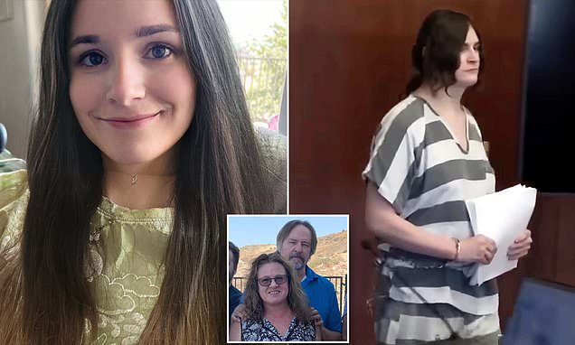 Trans woman who executed her own parents then converted to Islam learns her fate after trying to skip 'stressful' hearing