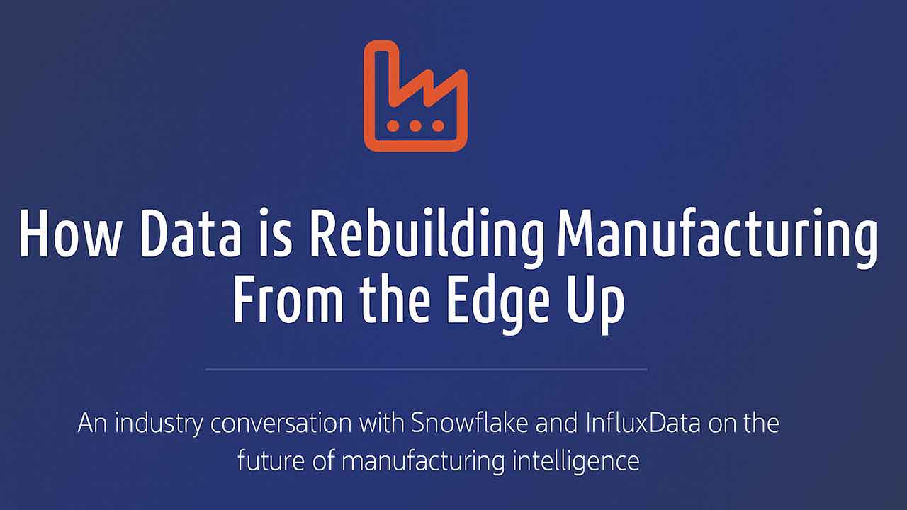 InfluxDB's tweet card. Explore how edge computing in manufacturing enables real-time decisions, smarter factories, and collaborative analytics with cloud platforms.