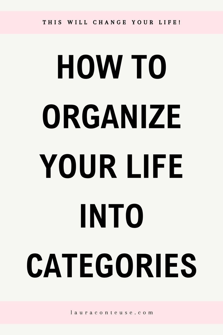 Seve_py's tweet card. How to Organize Your Life Into Categories