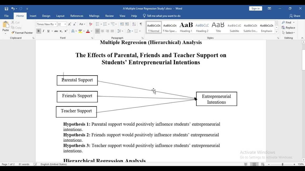 UgochukwuChino9's tweet card. Regression (Hierarchical) Analysis with 5 point Likert Scale Data in...