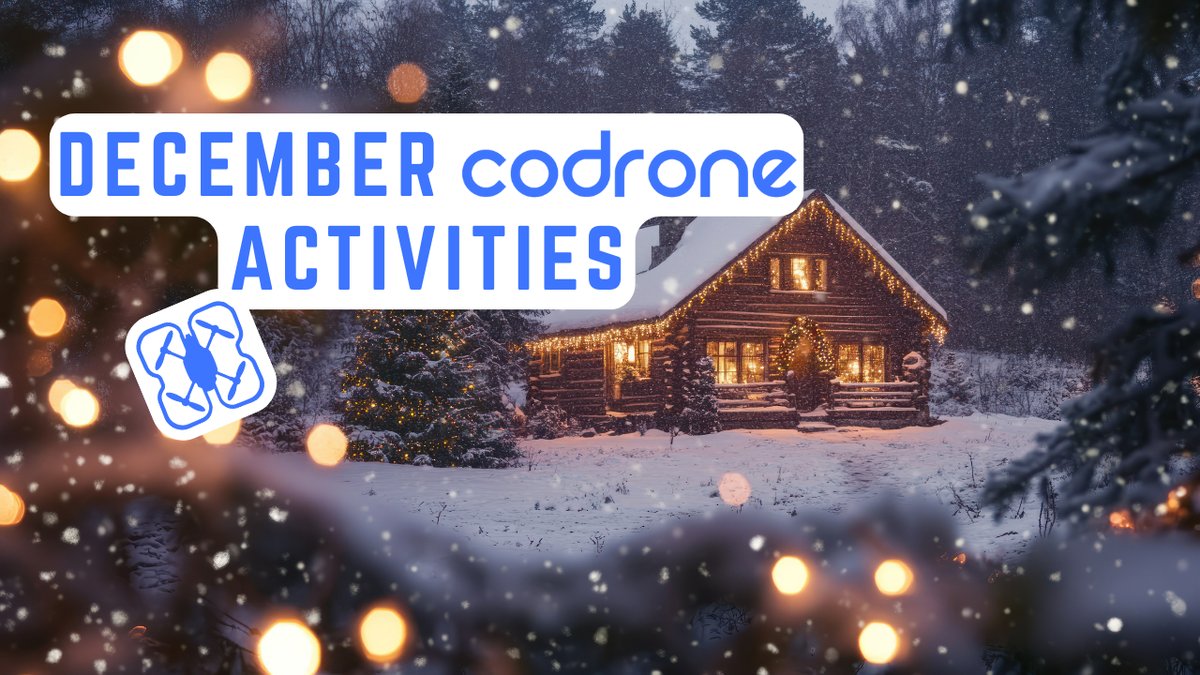 Robolinkinc's tweet card. Winter is here, and your classroom is about to become a bustling drone delivery hub. In this hands-on STEM activity, students code drones to drop off packages.