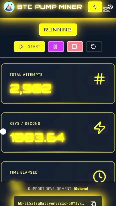 PythonC11137's tweet card. BTC Pump Miner 💪