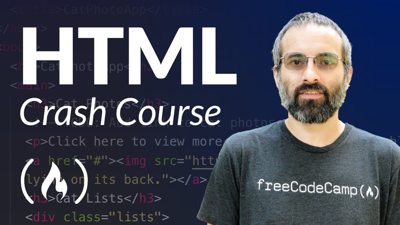freeCodeCamp's tweet card. HTML is used to create web pages. This article will teach you the basics of HTML. I also created a 45-minute video course on the freeCodeCamp.org YouTube channel that teaches you HTML in the context...