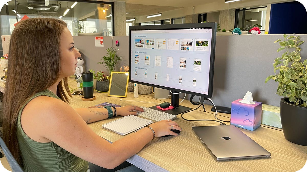 overflowapp's tweet card. Read how a travel tech startup used Overflow to conduct asynchronous design hand-off.