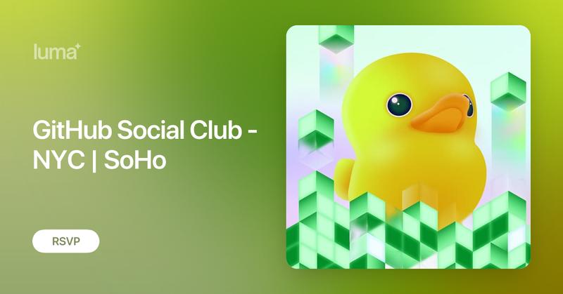 SantoshYadavDev's tweet card. GitHub Social Club is a small hangout for devs, builders, and tinkerers. No agenda, no slides, no “networking session.” Just a room full of people who like…