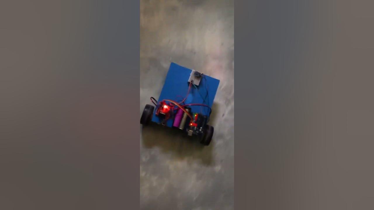 SyeedTuaha's tweet card. My compass following robot with HMC5883L GY271 #automobile #arduino...