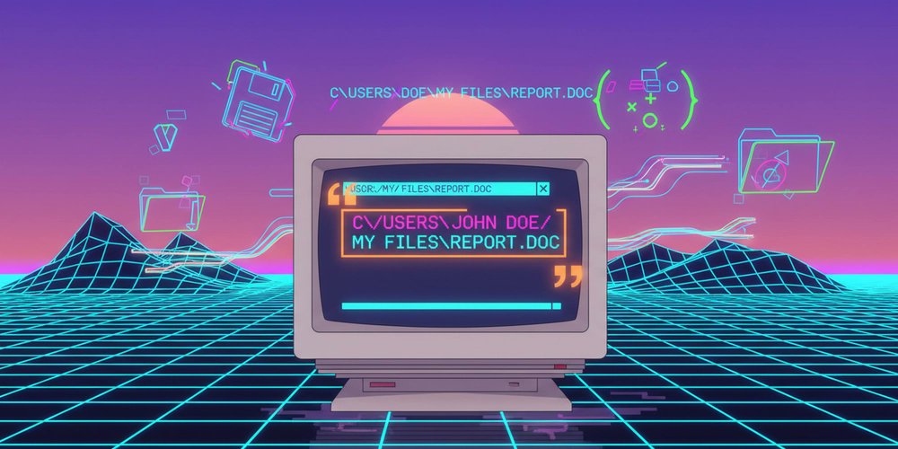 PythonTrends's tweet card. Dealing with spaces in file paths is an issue that I keep running into. So here's a very short blog to save us time and headaches. Short, sweet, and super helpful! Keep dropping these knowledge bo...